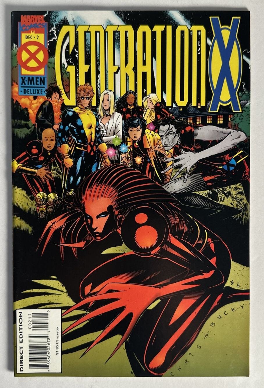 Generation X #2 Vintage Collector's Item Marvel Comics 1994